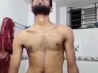 Bangladeshi young dad masturbation